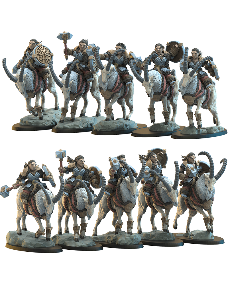 Heiðrun Regiment | Niavellir Dwarves | Lost Kingdom Miniatures