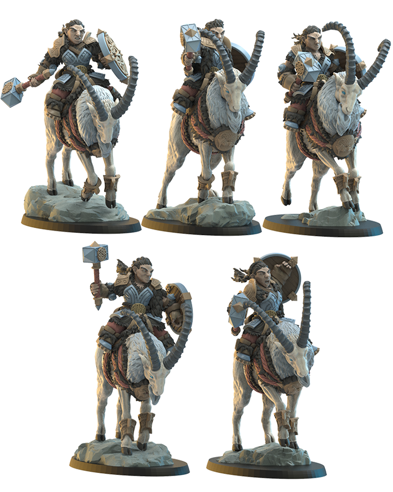 Heiðrun Regiment | Niavellir Dwarves | Lost Kingdom Miniatures