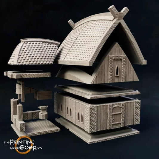 Ridermercia Smith’s House | Realm of the Horse Earls | MESBG | The Printing Goes Ever On