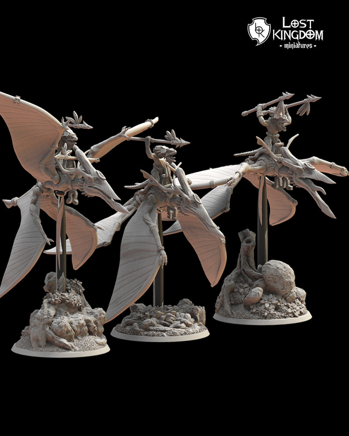 Yacatli Unit | Saurian Ancients | Lost Kingdom Miniatures |