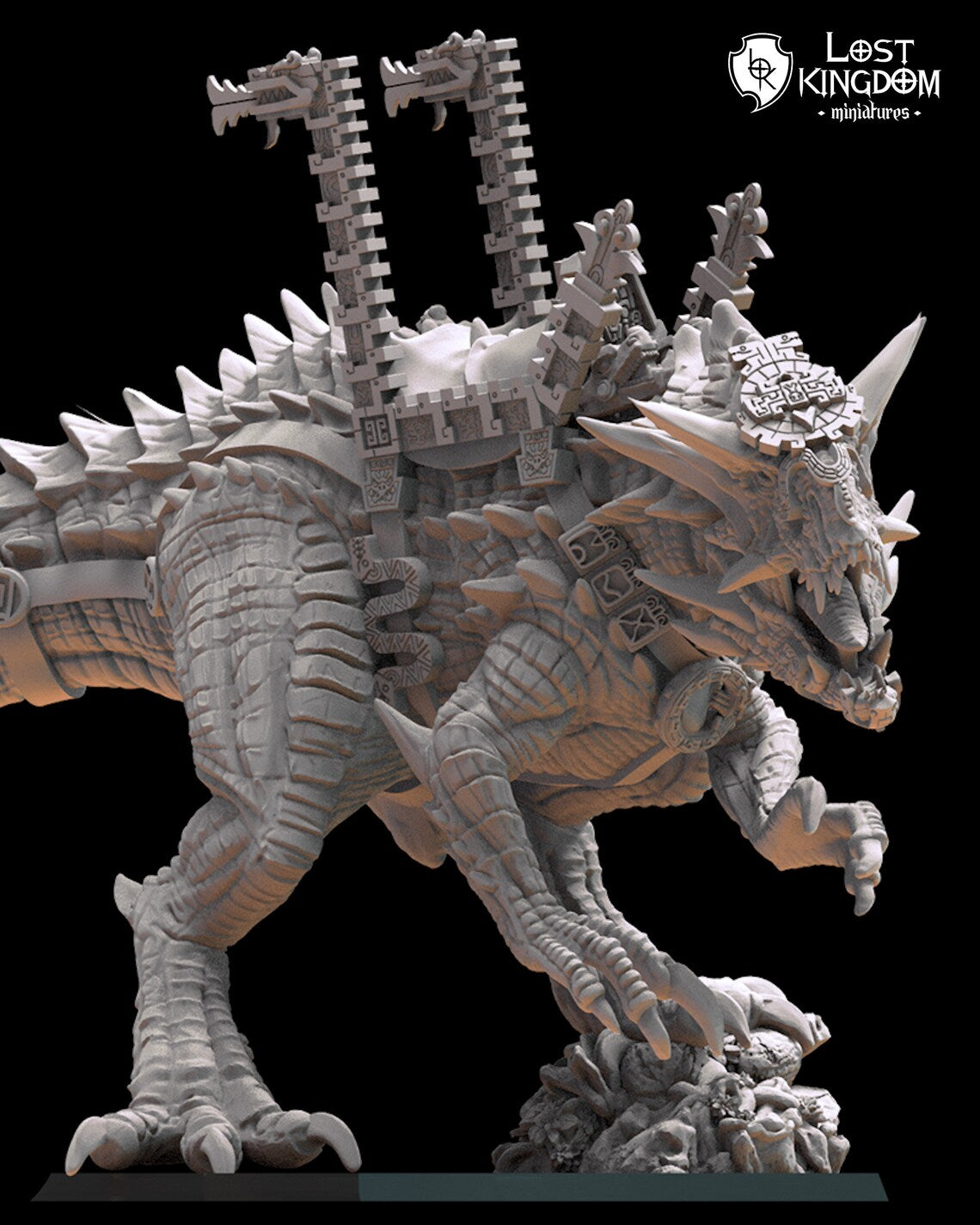 Hueitechtcatl | Saurian Ancients | Lost Kingdom Miniatures |
