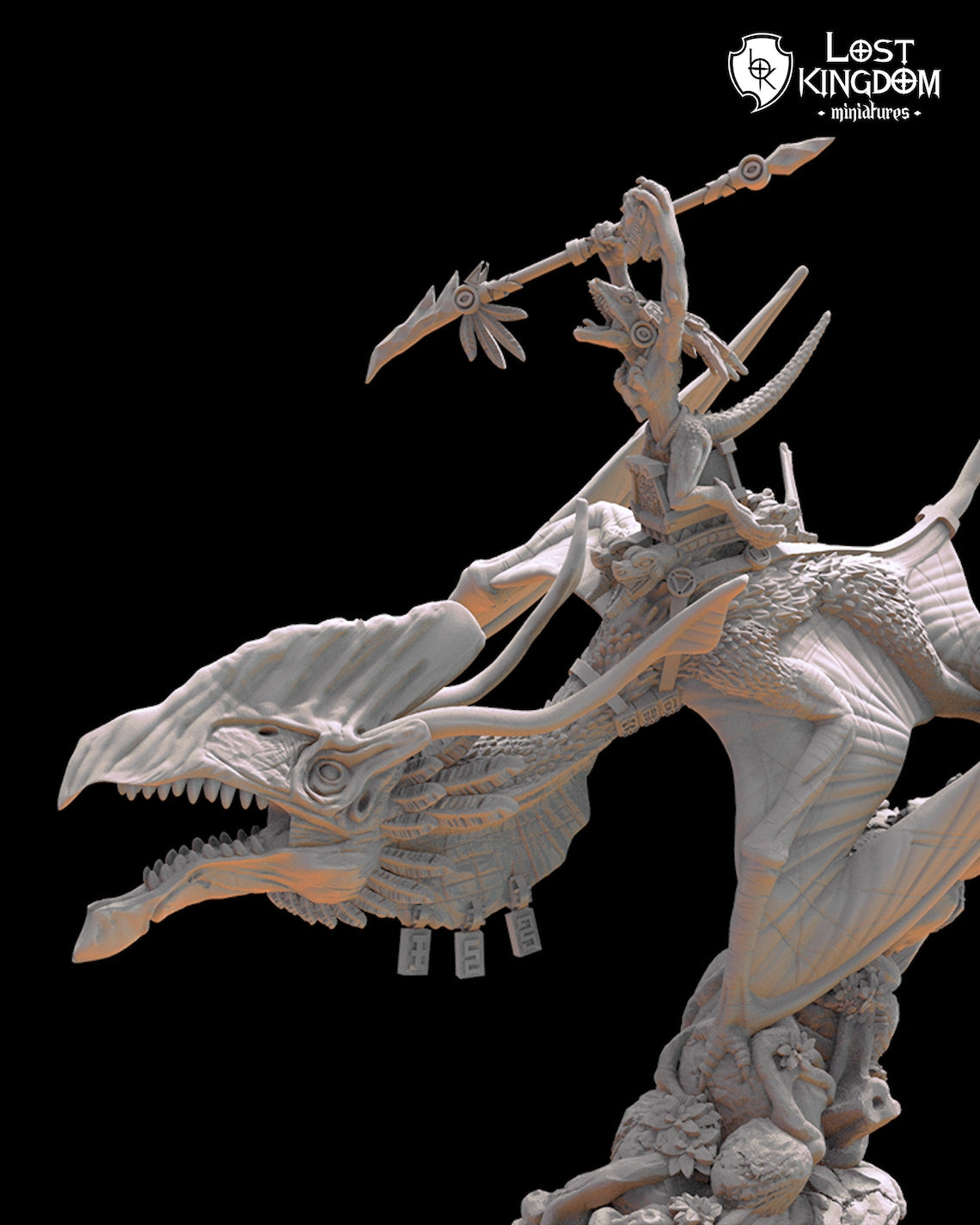 Metzli The Ruthless | Saurian Ancients | Lost Kingdom Miniatures |