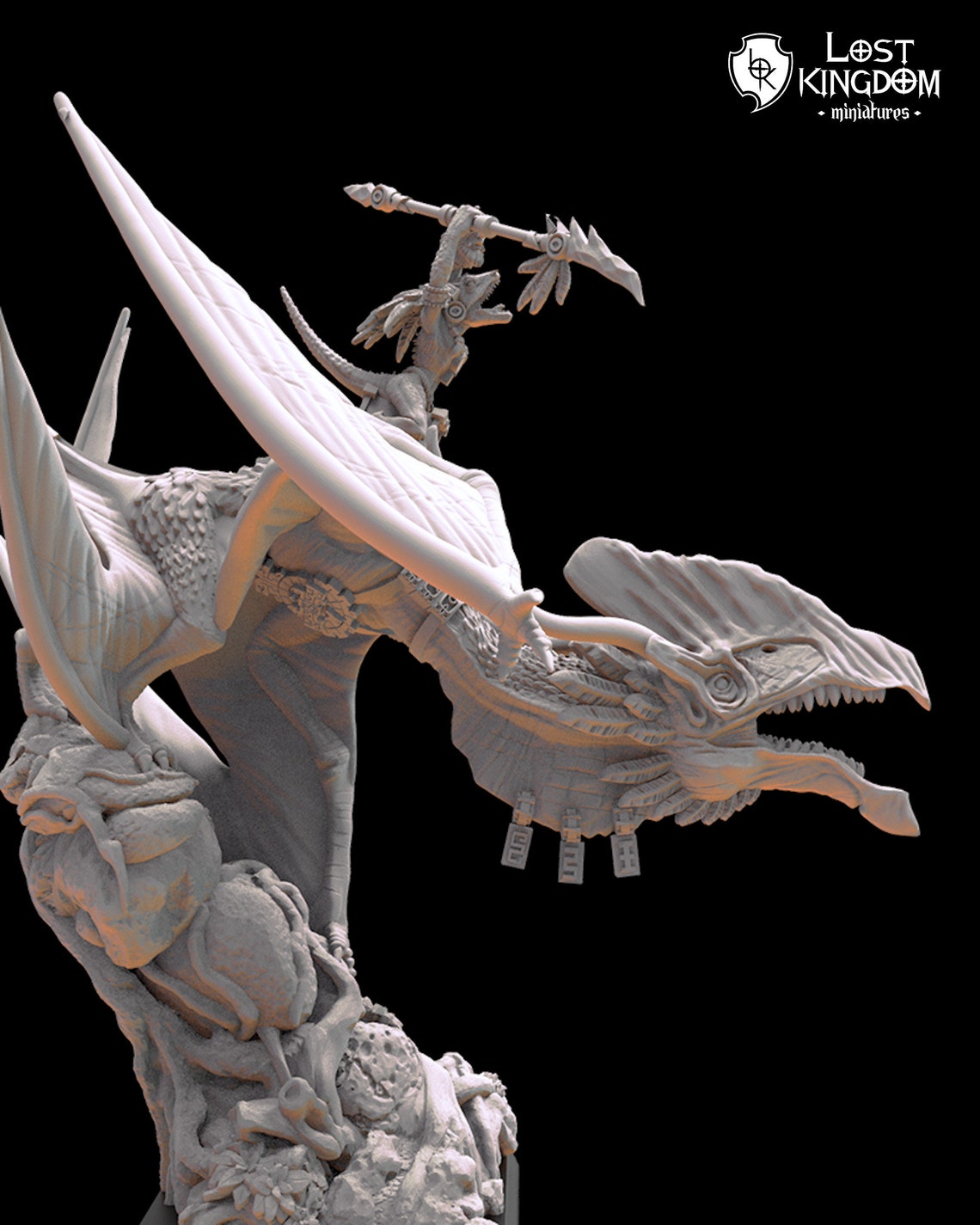 Metzli The Ruthless | Saurian Ancients | Lost Kingdom Miniatures |