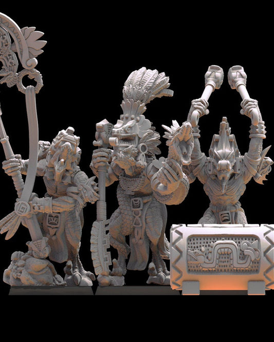 Coatl Guard | Saurian Ancients | Lost Kingdom Miniatures |