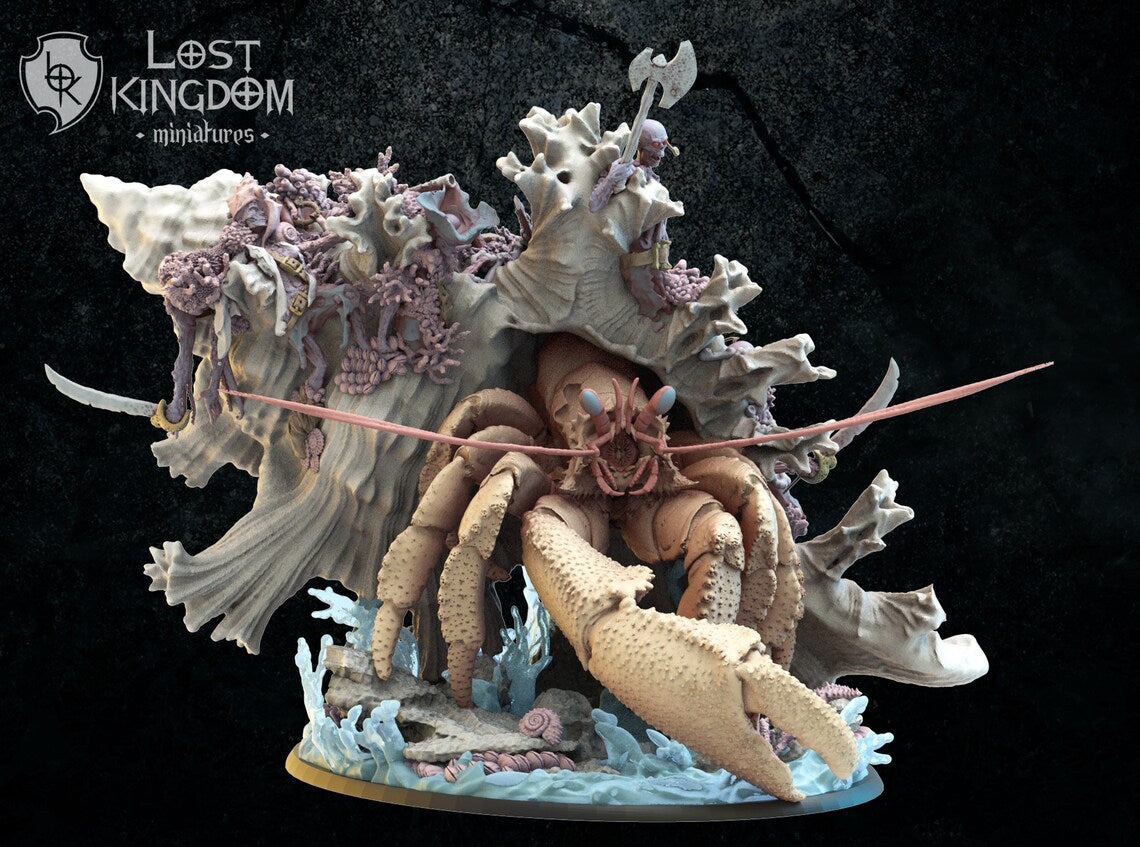 Corpse Hermit Crab | Undead of Misty Island | Lost Kingdom Miniatures