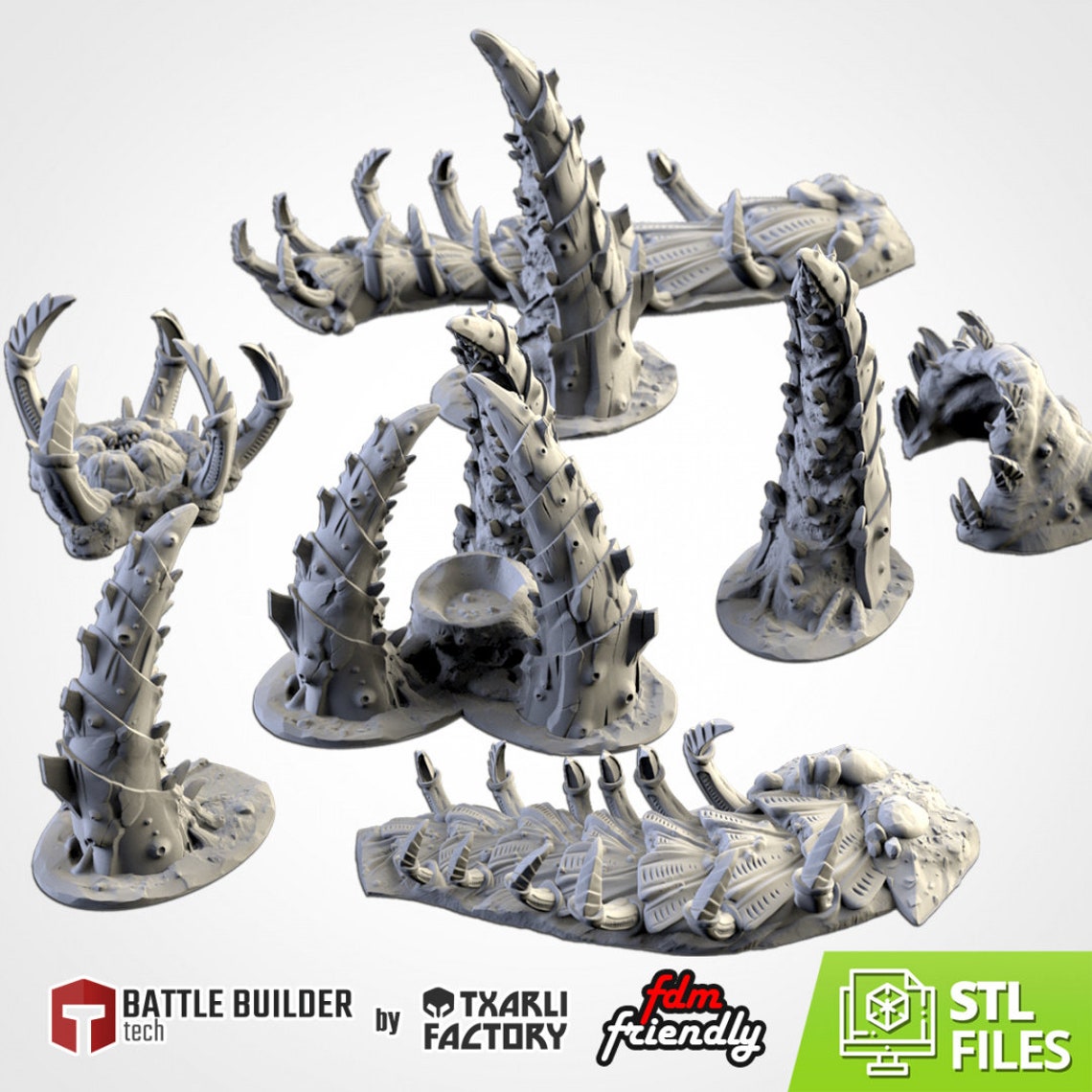Alien Terrain | Scatter Terrain | Txarli Factory