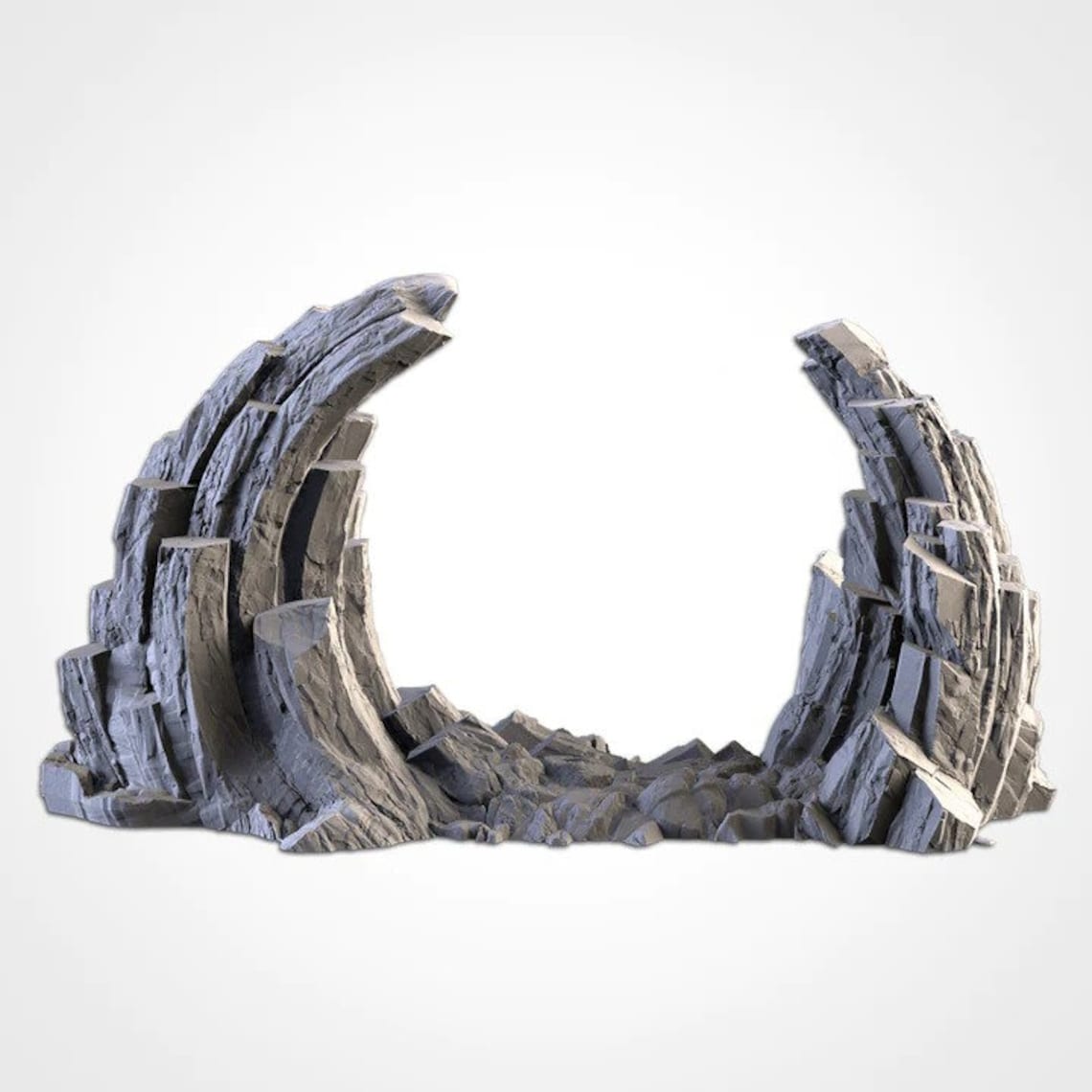 Jagged Rocks Terrain | Scatter Terrain | Txarli Factory | Table Top Gaming