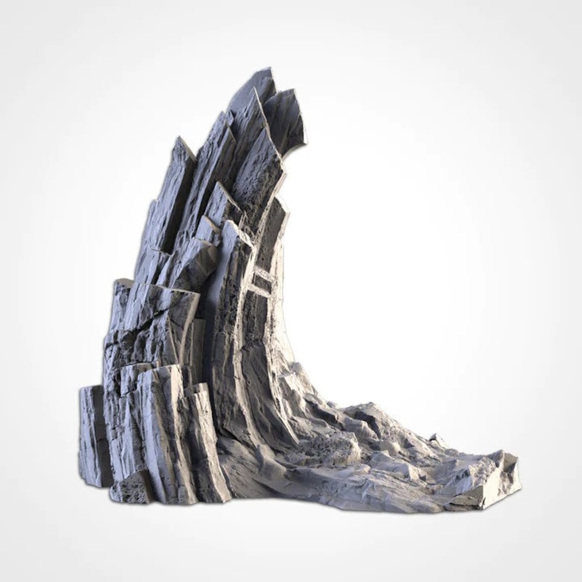 Jagged Rocks Terrain | Scatter Terrain | Txarli Factory | Table Top Gaming