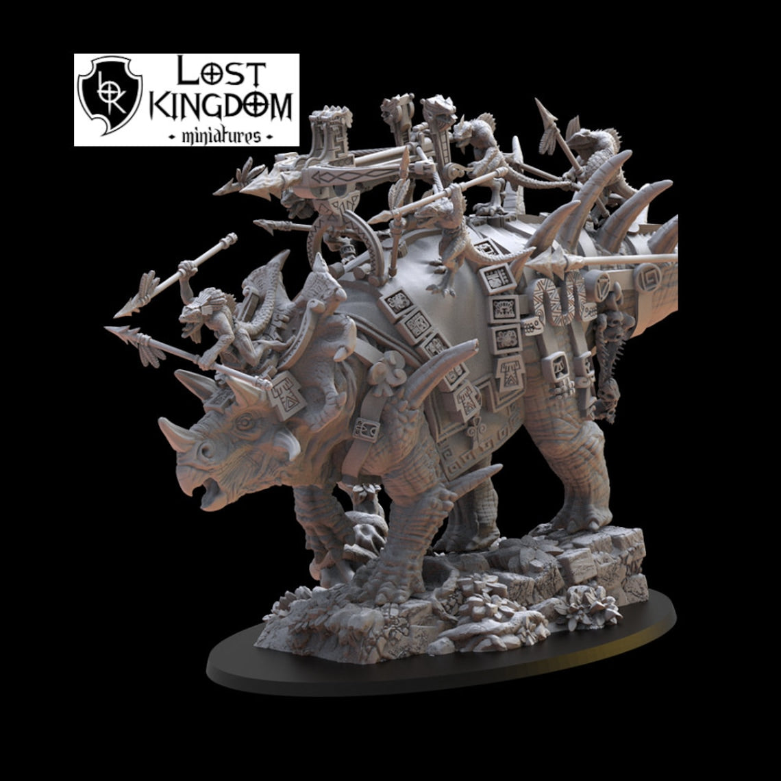 Kuakuauitl With Ballista | Saurian Ancients | Lost Kingdom Miniatures |