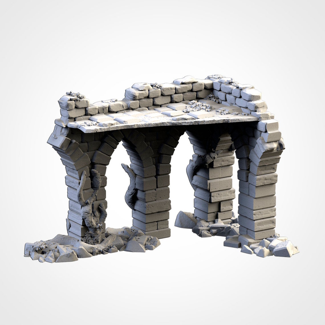 Abandoned City Ruins | Scatter Terrain | Txarli Factory