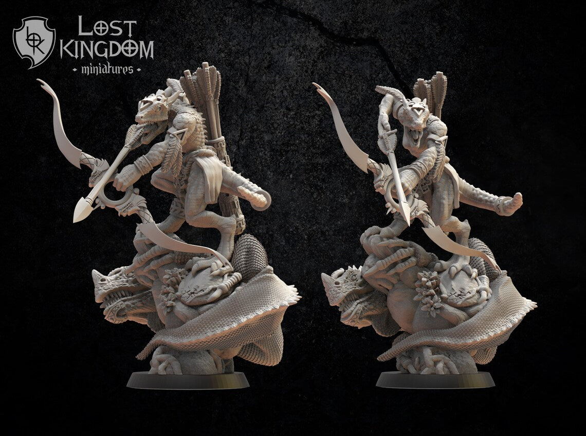 Atlacoya The Sunarcher | Saurian Ancients | Lost Kingdom Miniatures |