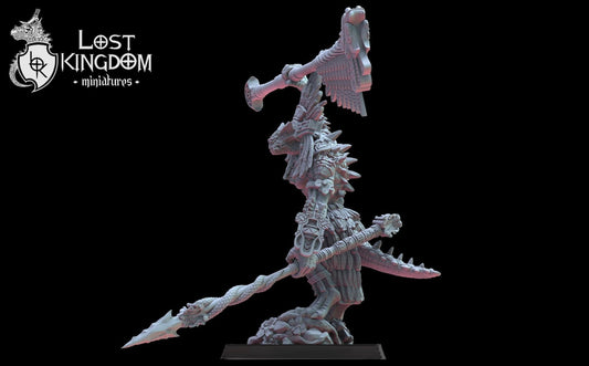 Coatlicue, Cuetzpal Mother | Saurian Ancients | Lost Kingdom Miniatures |