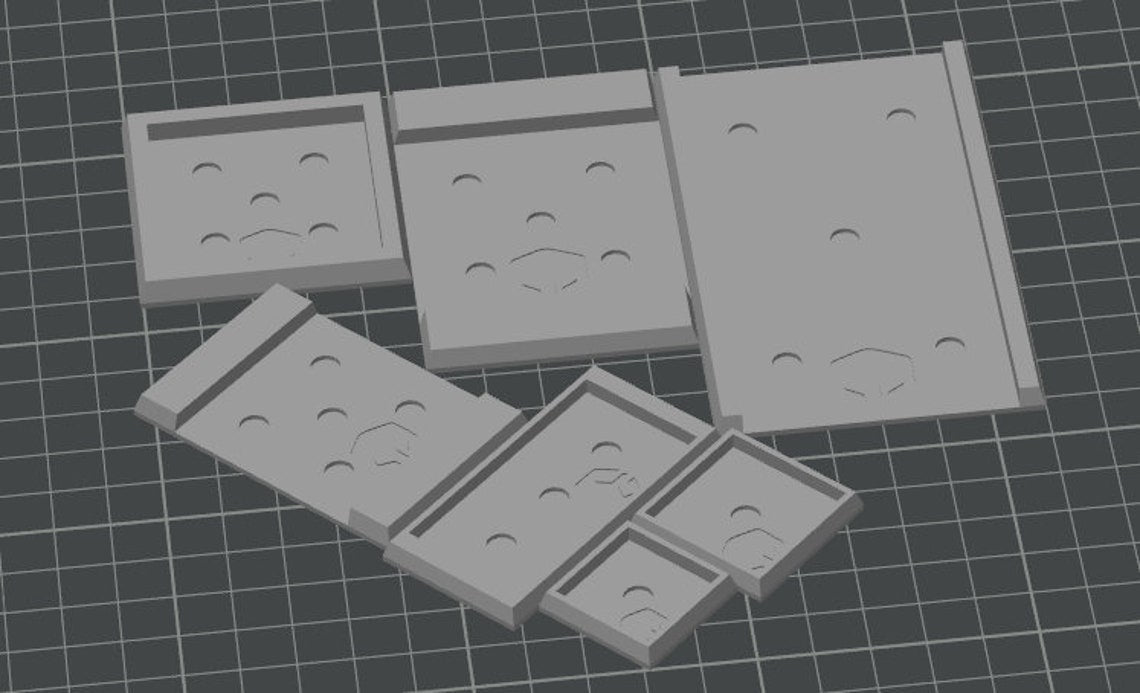 Square Base Adapters | PLA+ | Txarli Factory