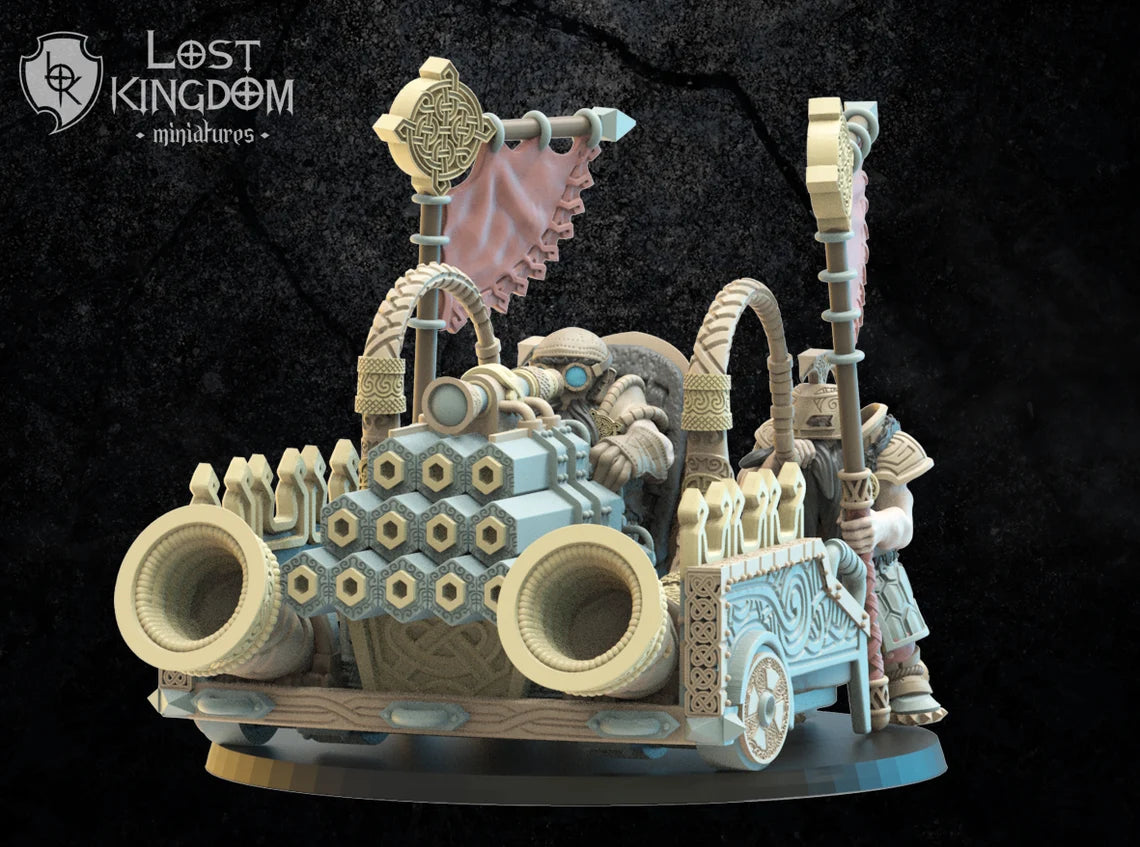 Orgel Cannon | Niavellir Dwarves | Lost Kingdom Miniatures