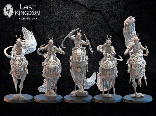Kamaitachi Riders | Night Elves / Dark Elves | Lost Kingdom Miniatures | Tabletop Gaming | Pathfinder