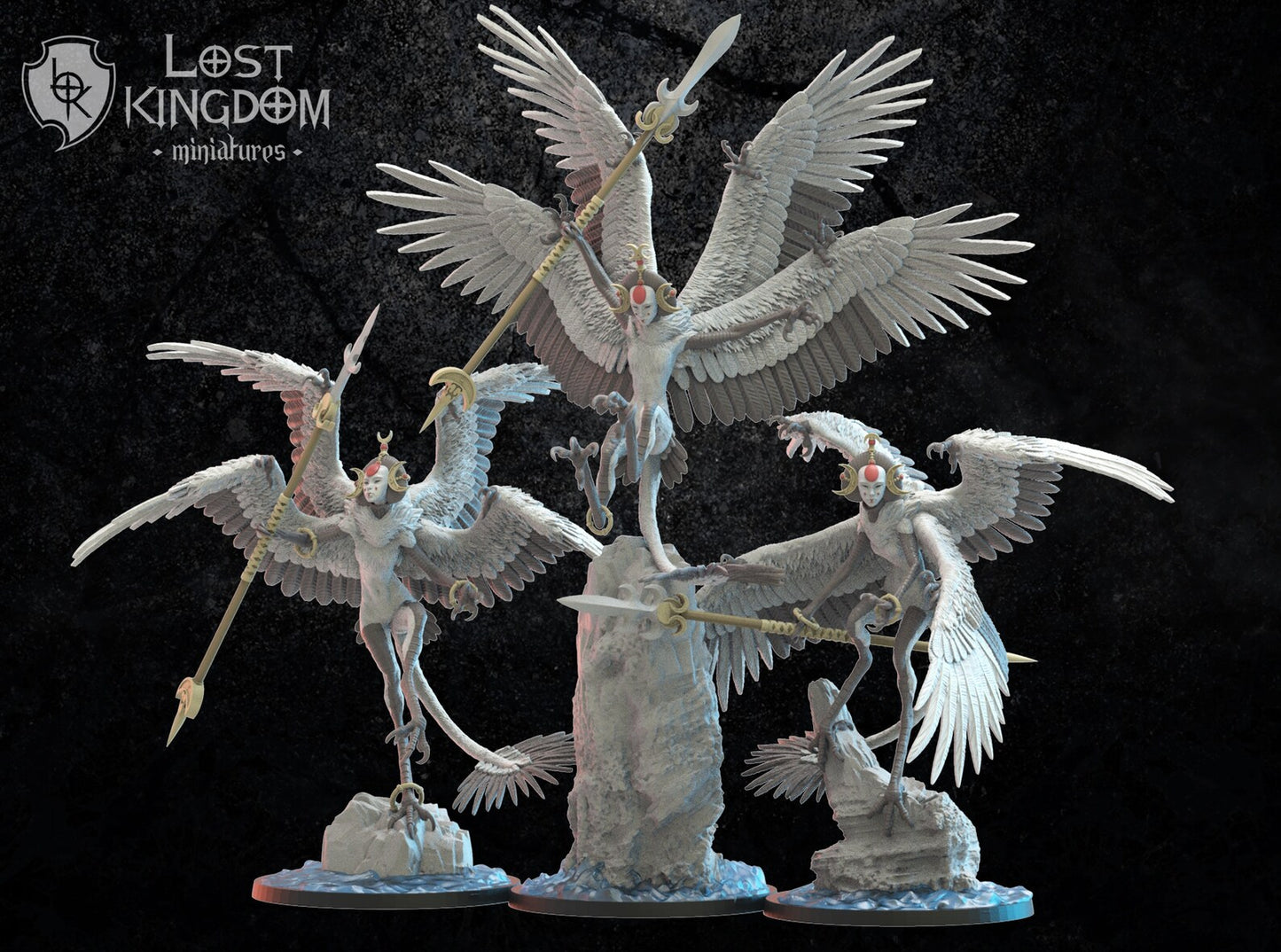 Kurenjosei | Night Elves / Dark Elves | Lost Kingdom Miniatures | Tabletop Gaming | Pathfinder