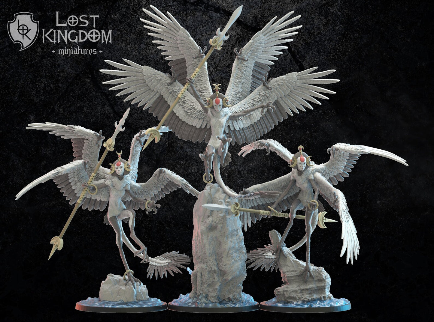 Kurenjosei | Night Elves / Dark Elves | Lost Kingdom Miniatures | Tabletop Gaming | Pathfinder