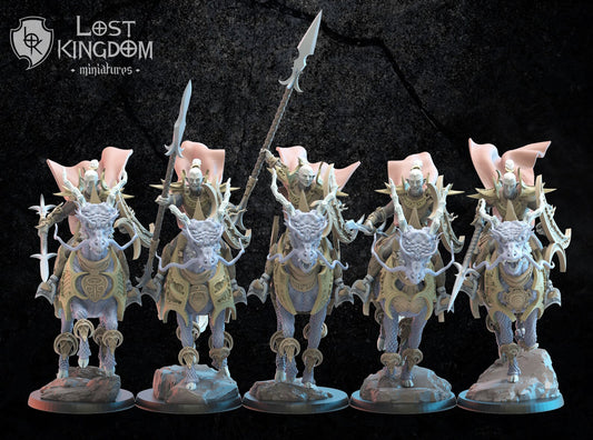 Shedo Knights | Night Elves / Dark Elves | Lost Kingdom Miniatures | Tabletop Gaming | Pathfinder
