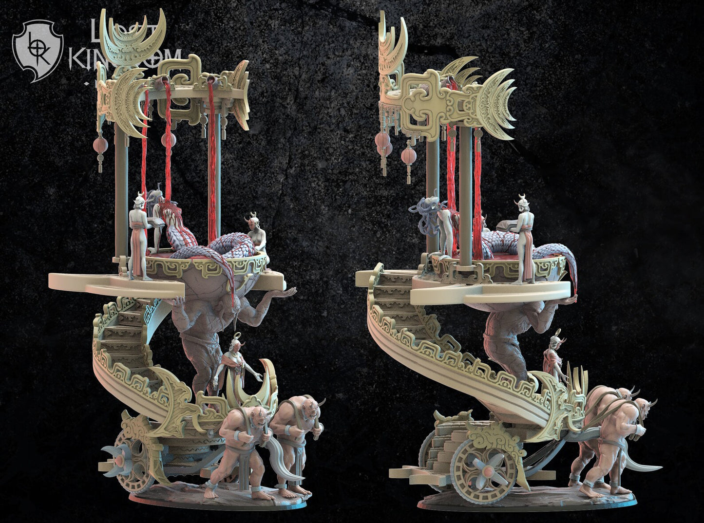 Ketsueki Altar | Night Elves / Dark Elves | Lost Kingdom Miniatures | Tabletop Gaming | Pathfinder
