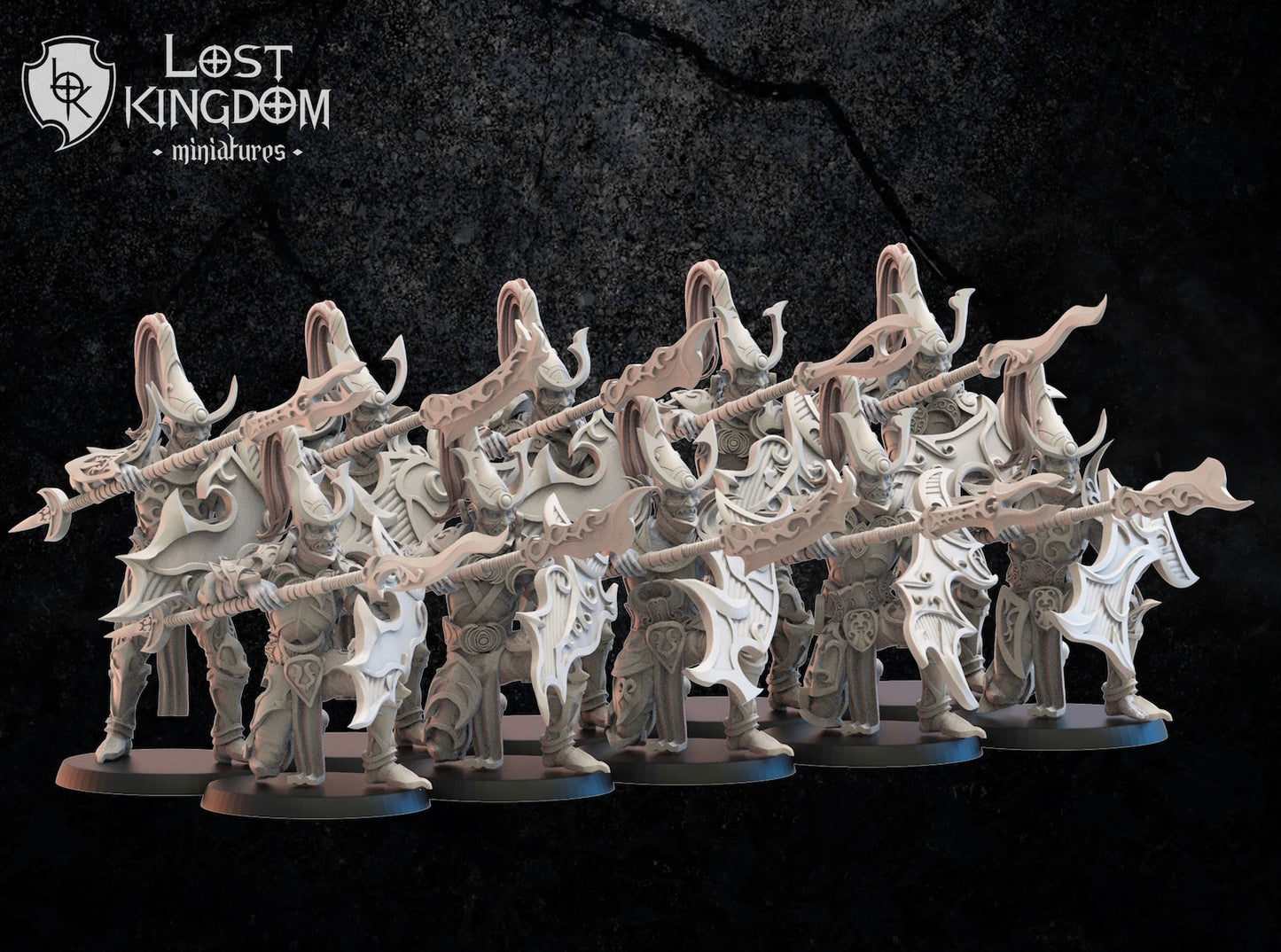 Nightfall Knights | Night Elves / Dark Elves | Lost Kingdom Miniatures | Tabletop Gaming | Pathfinder