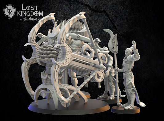 Night Elves Repeater Battery | Night Elves / Dark Elves | Lost Kingdom Miniatures | Tabletop Gaming | Pathfinder