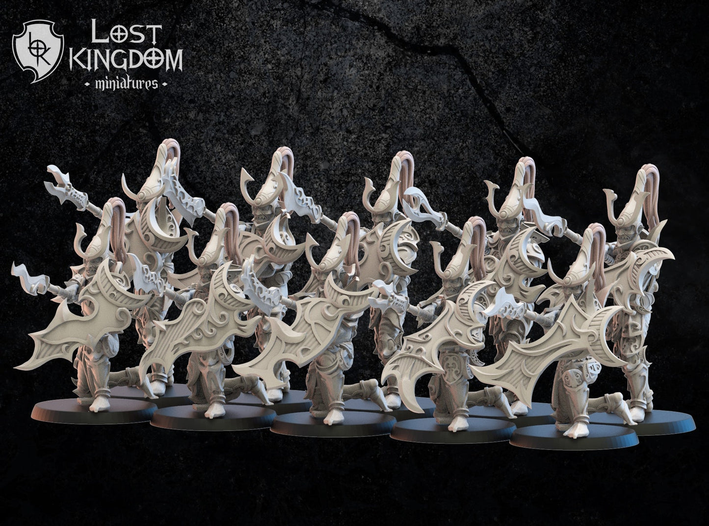 Nightfall Knights | Night Elves / Dark Elves | Lost Kingdom Miniatures | Tabletop Gaming | Pathfinder