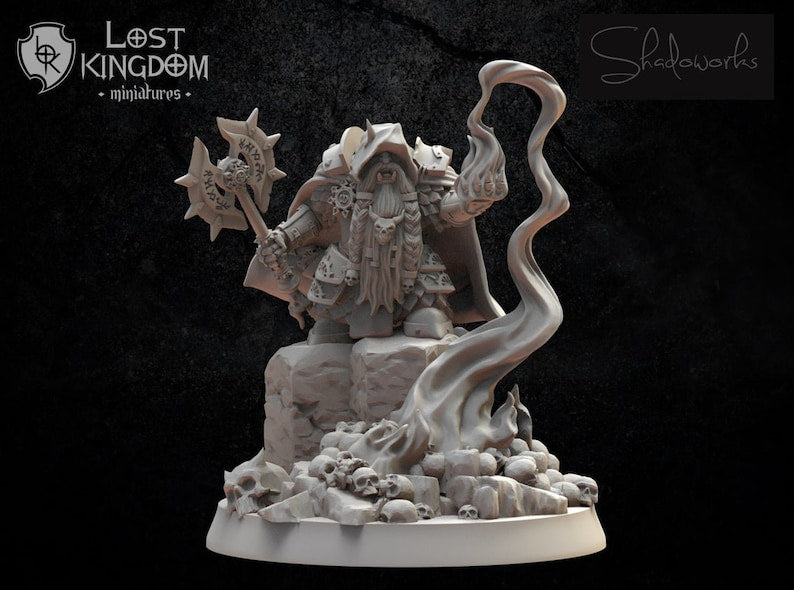 Khurin, The Disowned | Infernal Dwarves | Lost Kingdom Miniatures |