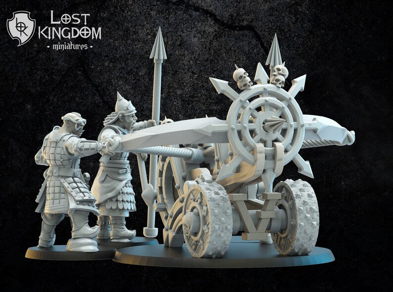 Mongobbo Balista | Infernal Dwarves | Greenskins | Lost Kingdom Miniatures | Tabletop Gaming | Pathfinder