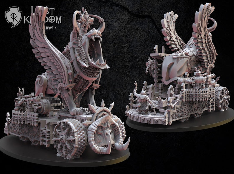 The Anzû Cannon | Infernal Dwarves | Lost Kingdom Miniatures |