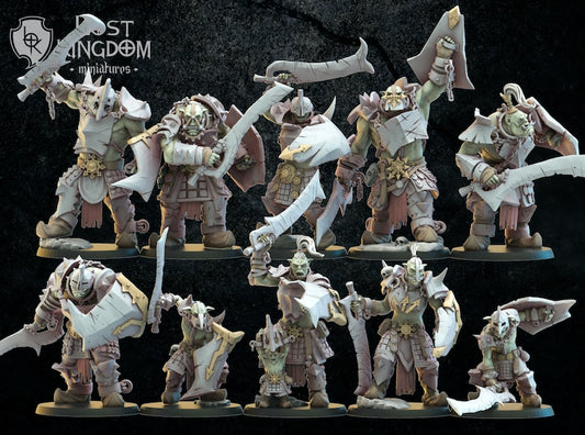Urk Slaves | Greenskins | Infernal Dwarves | Lost Kingdom Miniatures |