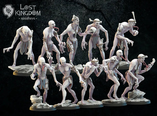 Ghul Unit | Undead of Misty Island | Lost Kingdom Miniatures |