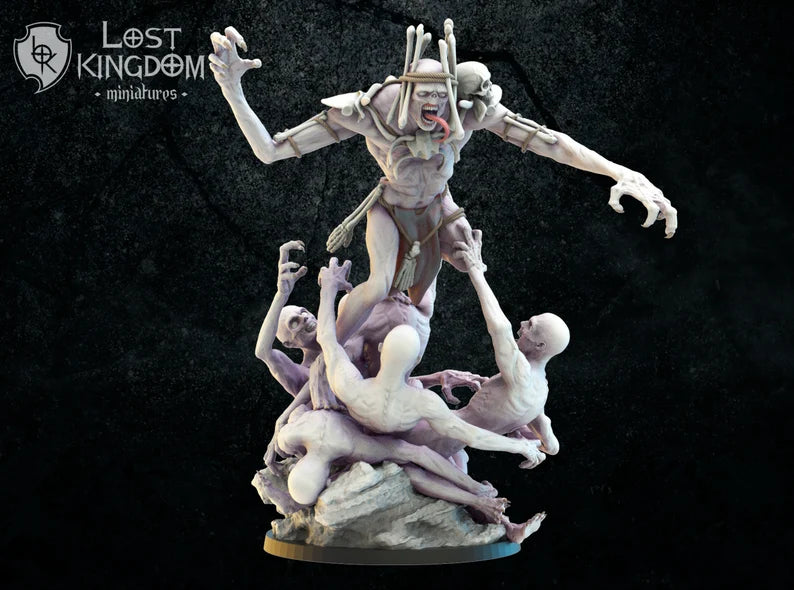 Ozul, Ghūl King | Undead of Misty Island | Lost Kingdom Miniatures | Tabletop
