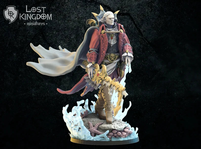 Alucard "The Deep" Acheron | Undead of Misty Island | Lost Kingdom Miniatures