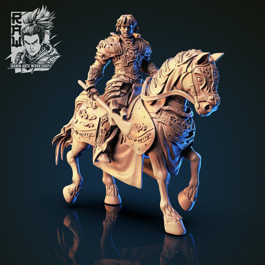 35mm Mounted Knights | Ser Andur and Ser Humphry | Resin 3D Print | Ronin Arts Workshop
