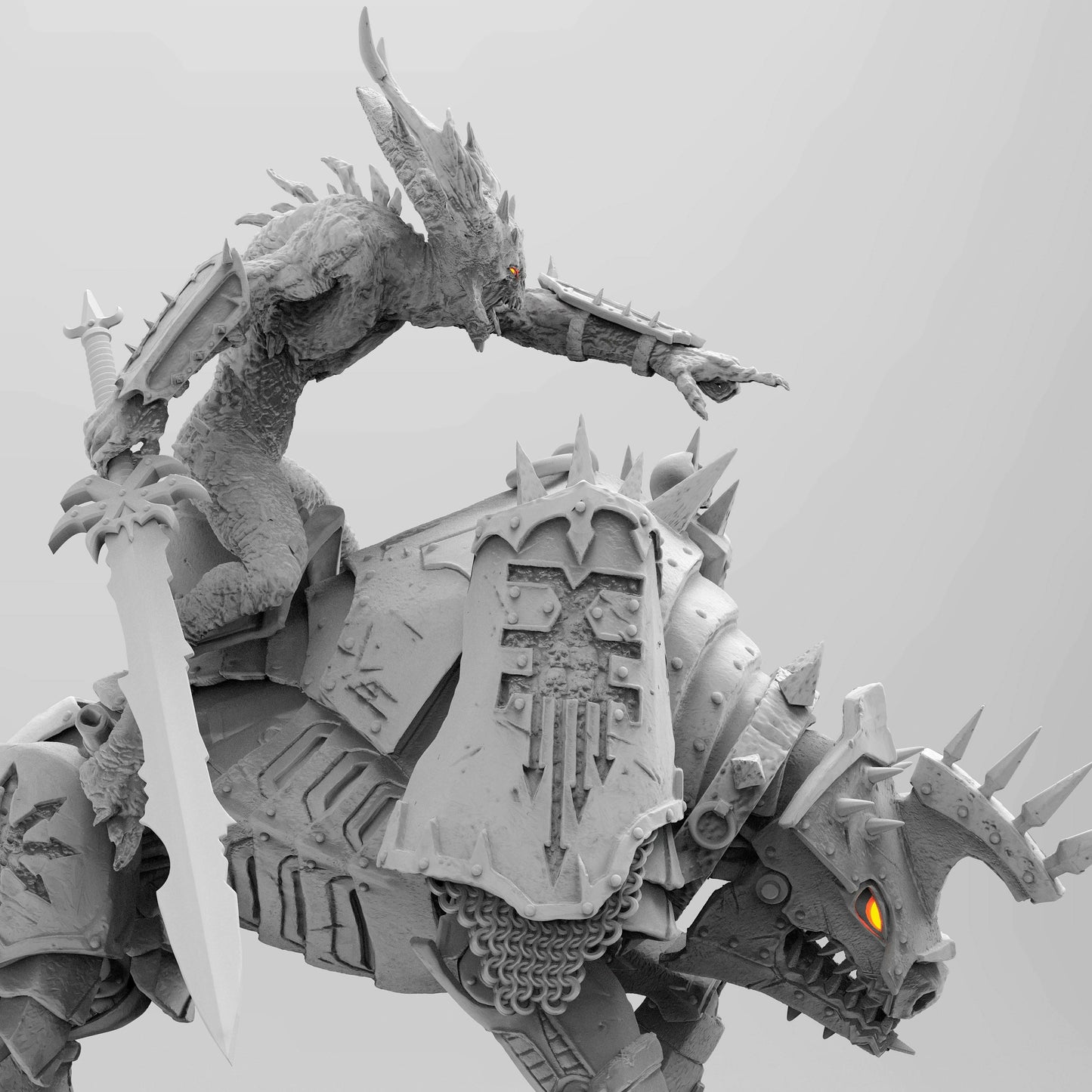 Goresmashers | Many Poses | Blood Legion | Resin 3D Printed | EmanG | Table Top Gaming