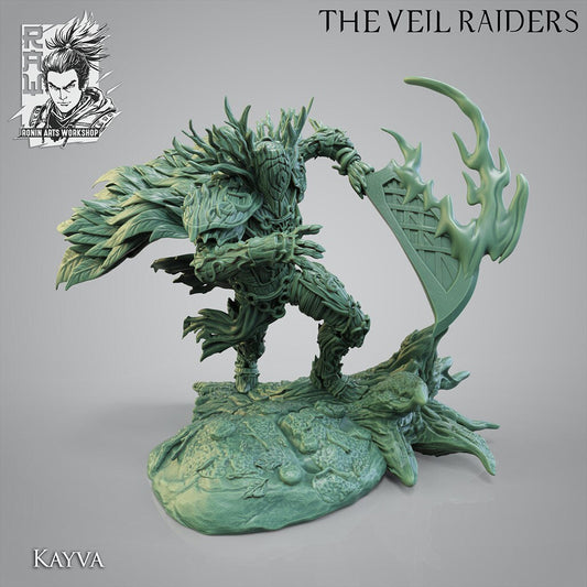 Wood Elf Warband | The Veil Raiders | Resin 3D Printed Miniature | Ronin Arts Workshop