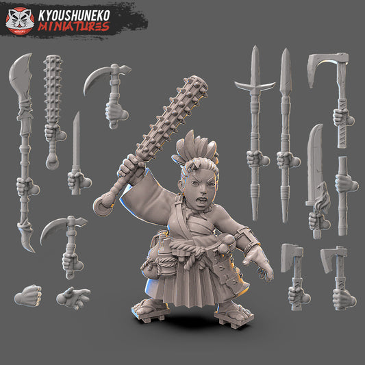 Female Dwarf Samurai