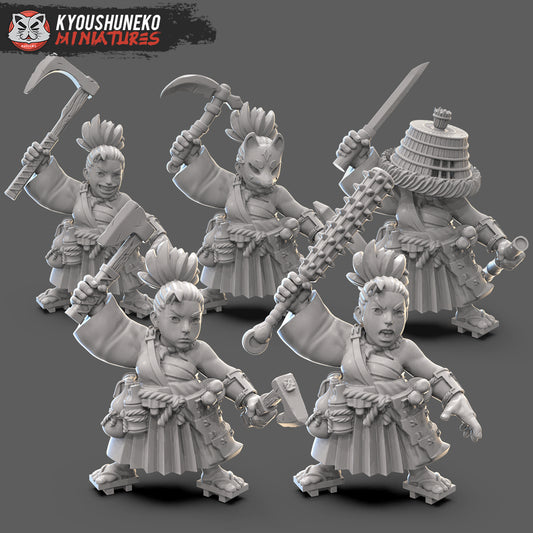 Japanese Female Dwarf Samurai | Nippon | Kyoushuneko