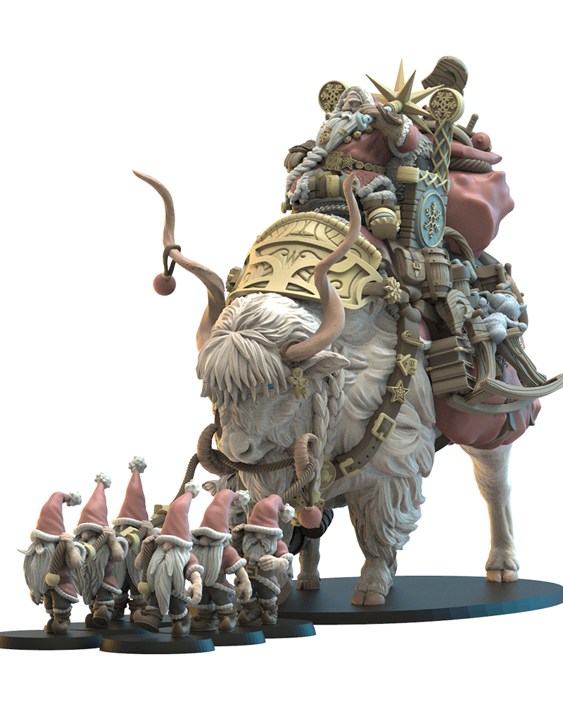 Klaas, Niavellir Christmas Father | Niavellir Dwarves | Lost Kingdom Miniatures