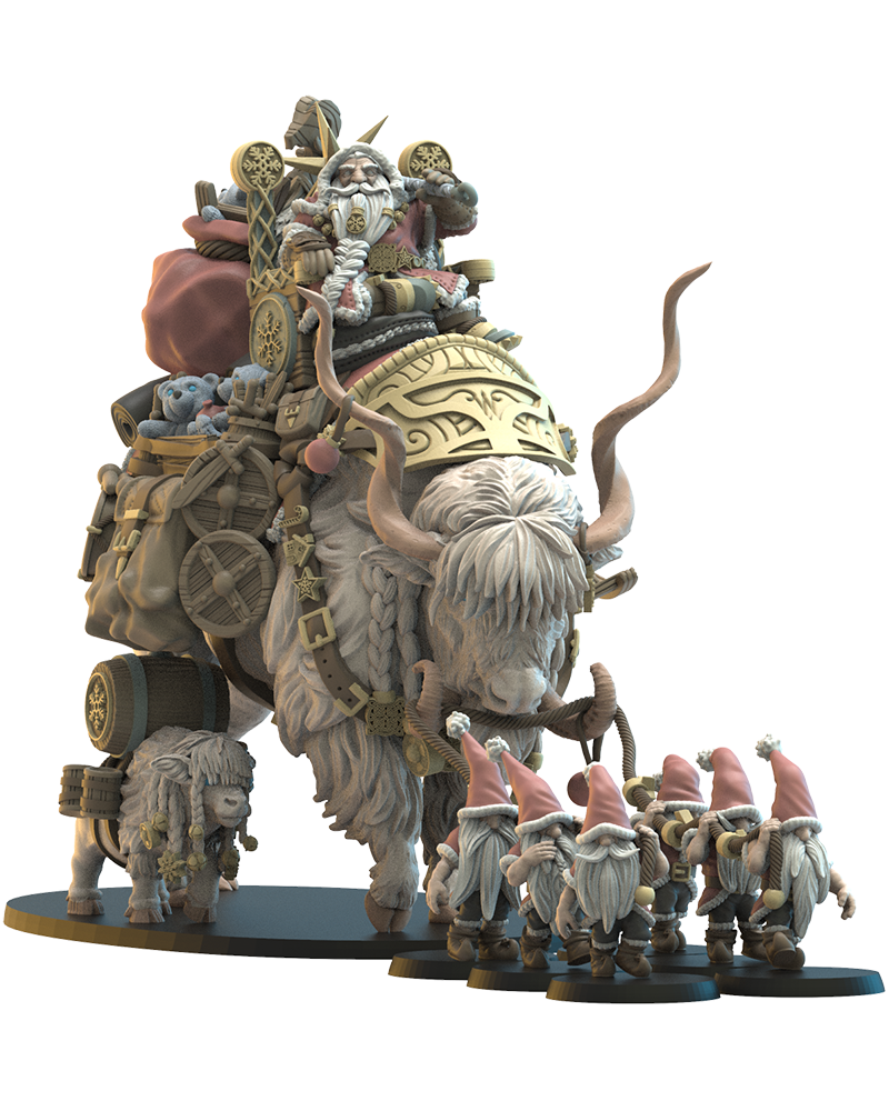 Klaas, Niavellir Christmas Father | Niavellir Dwarves | Lost Kingdom Miniatures