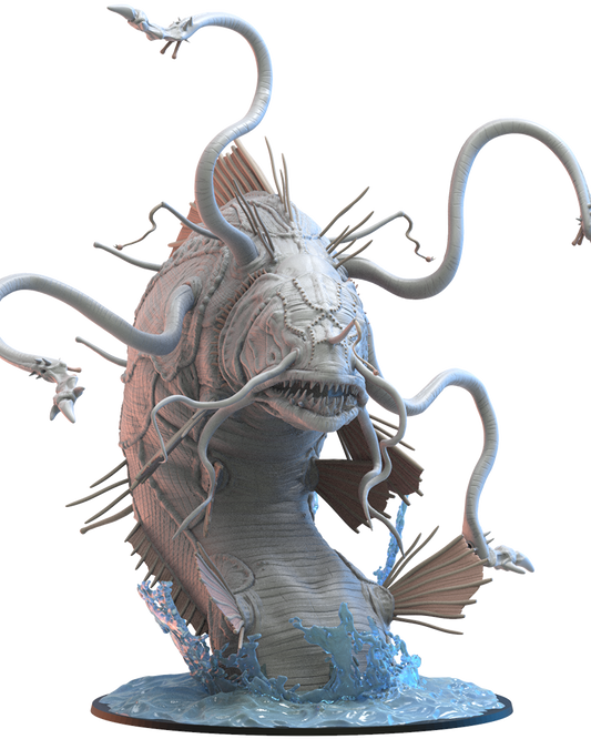 Koi, Mystic Leviathan | Night Elves / Dark Elves | Lost Kingdom Miniatures | Tabletop Gaming | Pathfinder