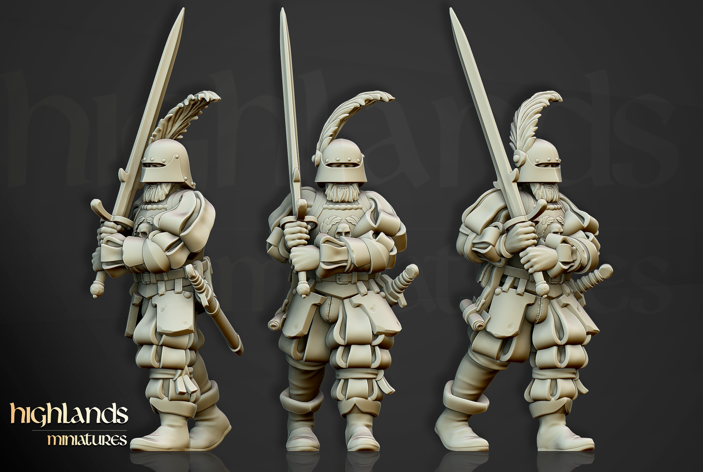 Landsknechts of Soltau | Sunland, Empire of the Sun | Highlands Miniatures