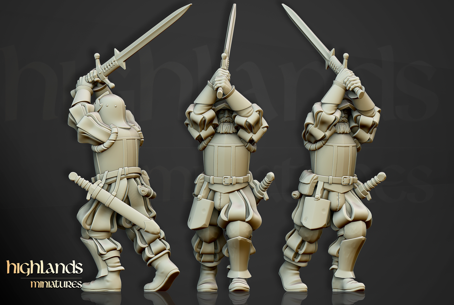 Landsknechts of Soltau | Sunland, Empire of the Sun | Highlands Miniatures