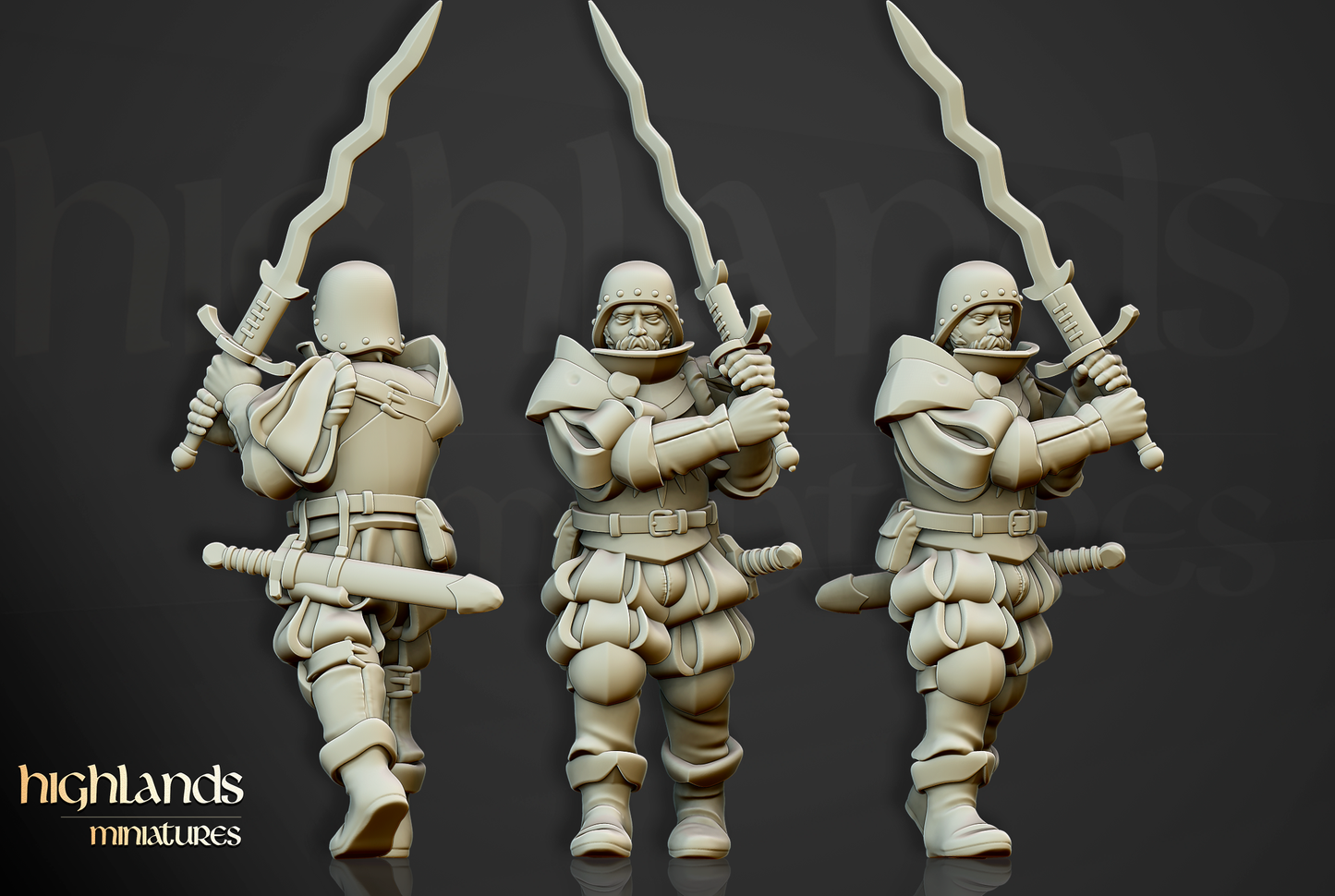 Landsknechts of Soltau | Sunland, Empire of the Sun | Highlands Miniatures