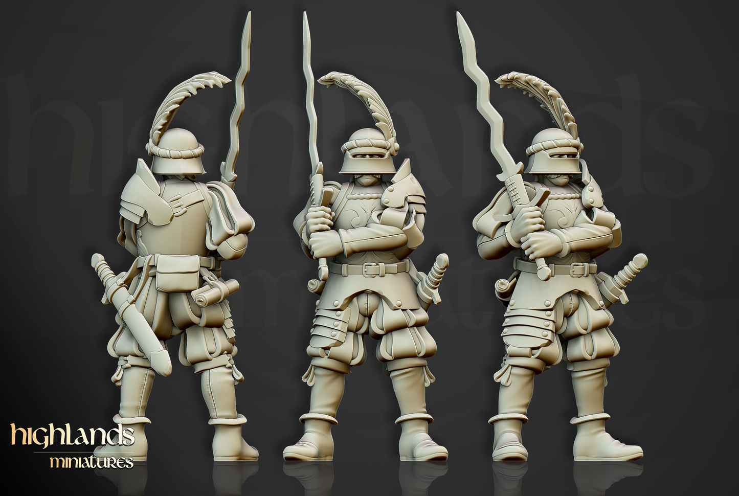 Landsknechts of Soltau | Sunland, Empire of the Sun | Highlands Miniatures