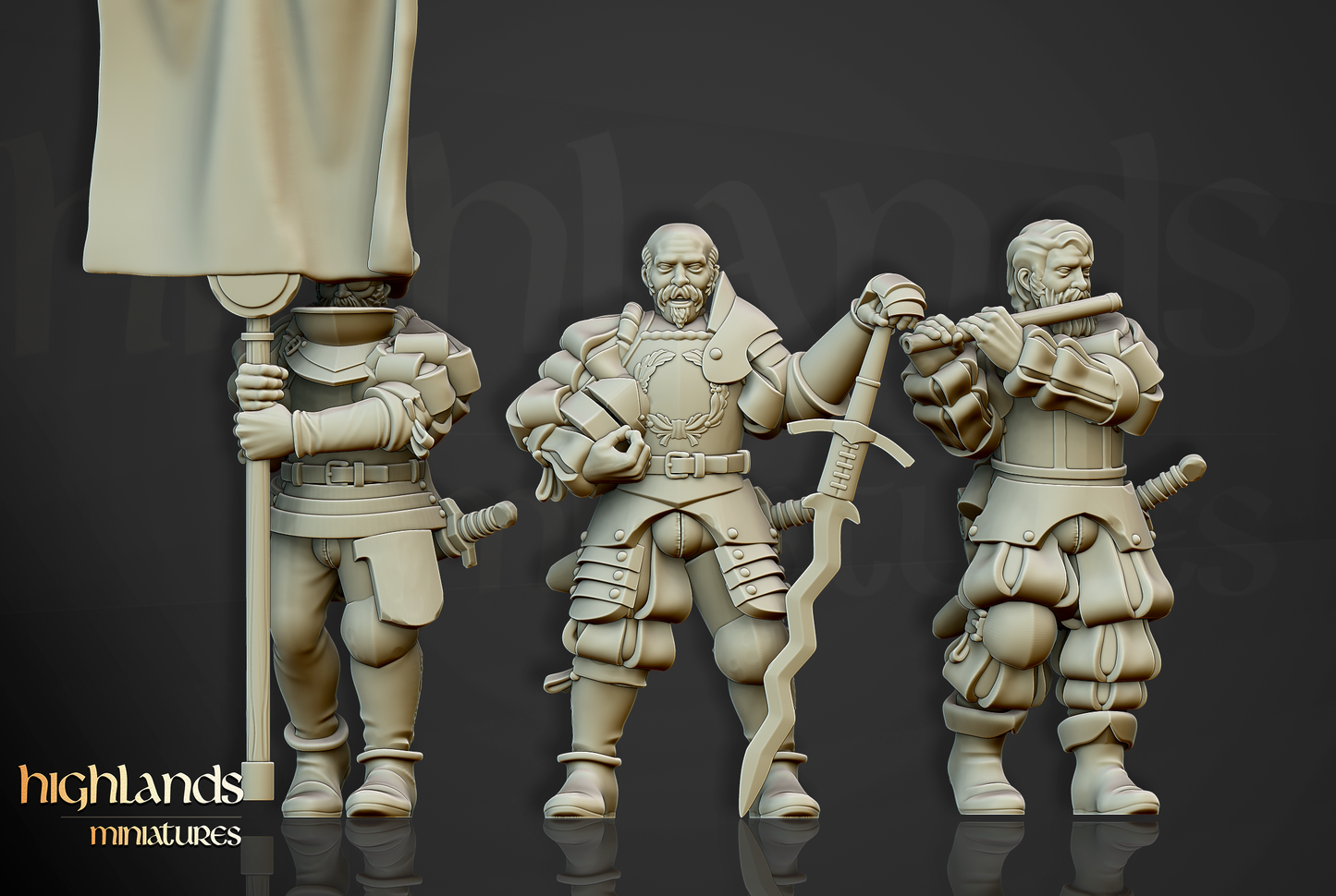 Landsknechts of Soltau | Sunland, Empire of the Sun | Highlands Miniatures