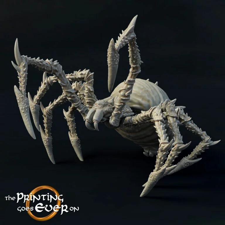 Giant Spiders | Lair of the Brood Mother | MESBG | The Printing Goes Ever On