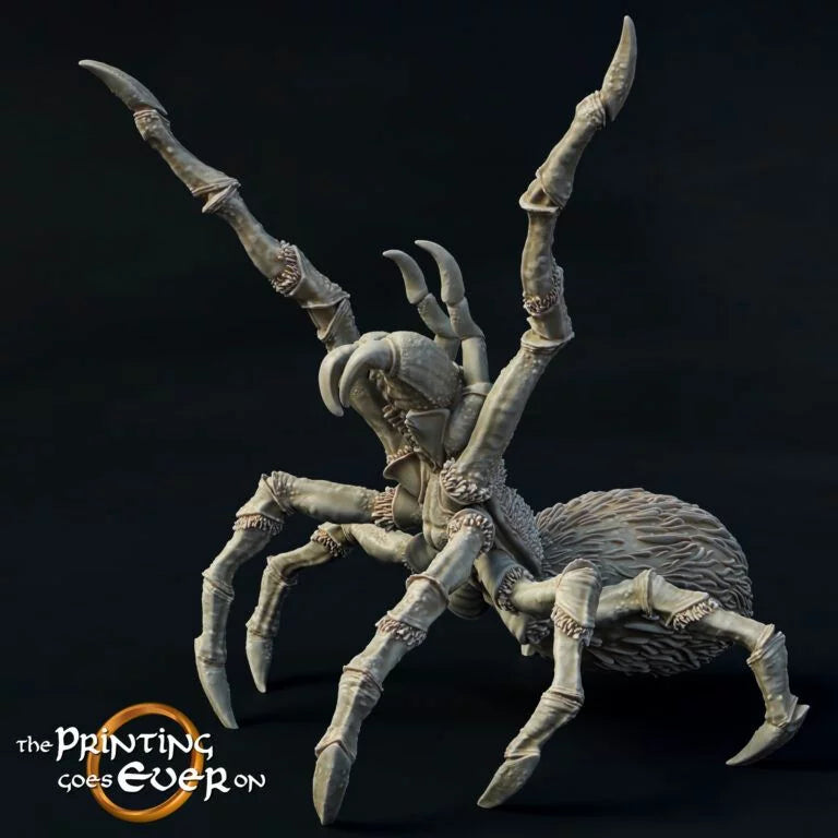 Giant Spiders | Lair of the Brood Mother | MESBG | The Printing Goes Ever On