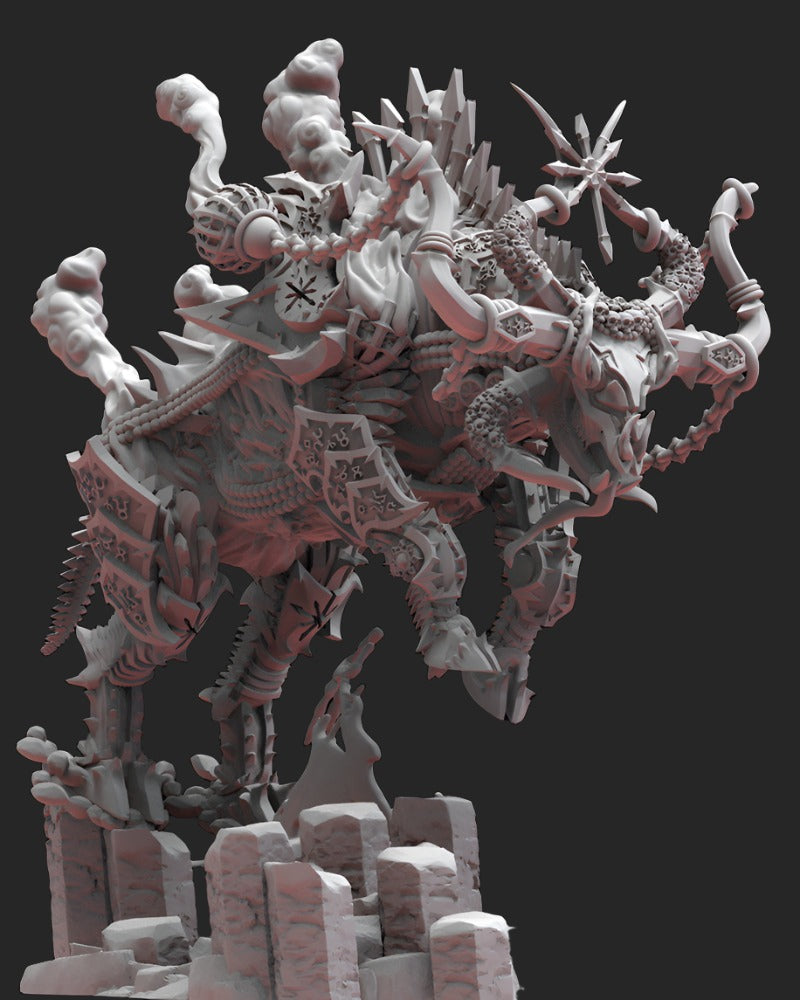 Magmhôrin Devastator | Infernal Dwarves | Lost Kingdom Miniatures |