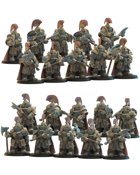 Magyabor Guard | Niavellir Dwarves | Lost Kingdom Miniatures